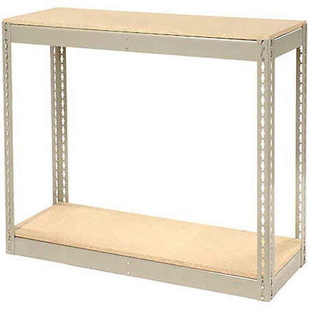 Global Industrial Record Storage Without Boxes 72W x 30D x 36H, Gray B2297936